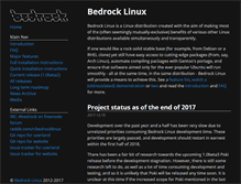 Tablet Screenshot of bedrocklinux.org